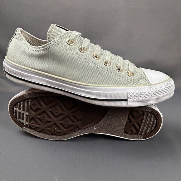Converse All Star Low Celadon Sage Green Sneakers Size Women's 8 - Picture 15 of 16